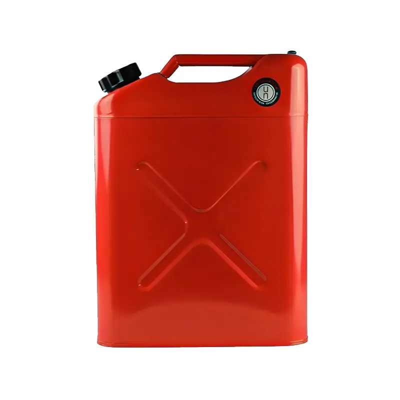 گالن حمل سوخت فلزی ایستاده 20 لیتری تی مکس نمای کناری