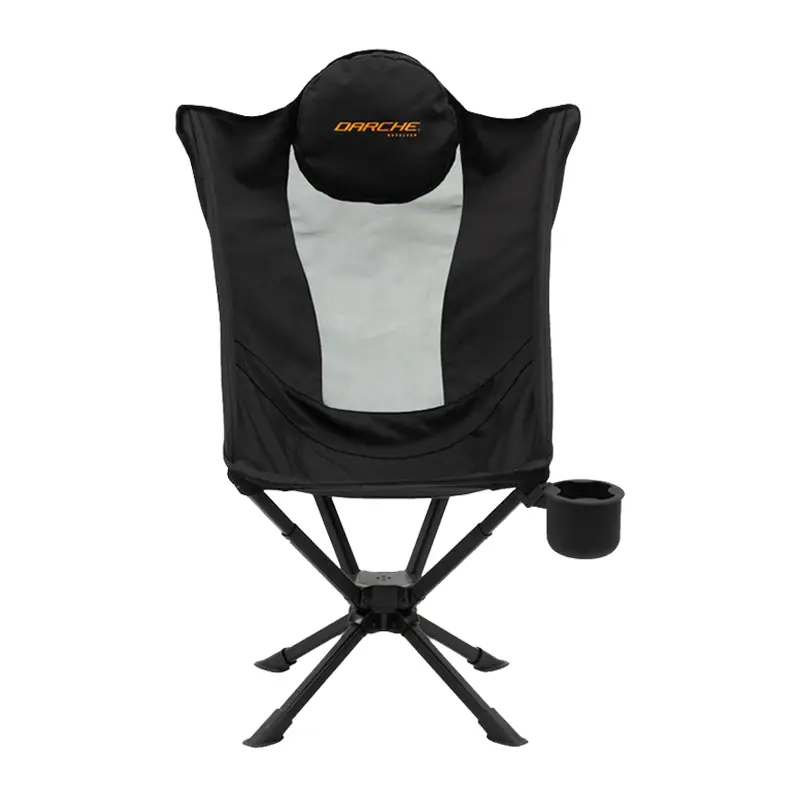 صندلی کمپینگ تاشو تک نفره طرح Darche - Revolver از نمای روبرو