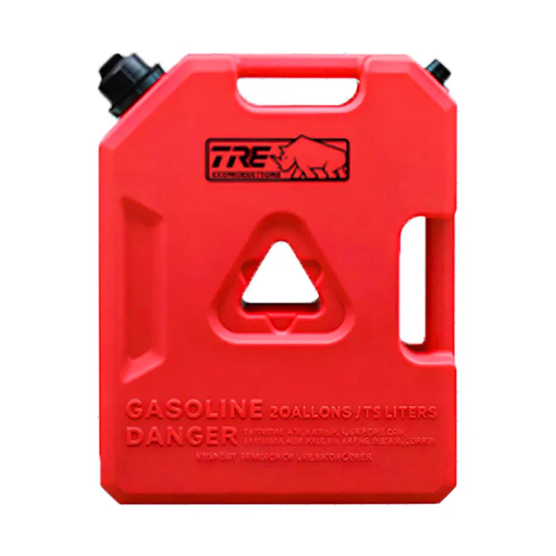 نمای روبرو از گالن پلاستیکی 7 لیتری