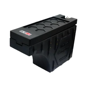 نمای بغل و نزدیک از جعبه ابزار 20 لیتری بالونی پلاستیک TRE 4x4