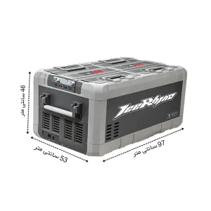 ابعاد دقیق یخچال و فریزر قابل حمل مدل Ice Rhino ظرفیت 96 لیتر TRE 4x4