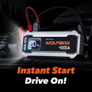 جامپ استارتر و چراغ قوه ولف باکس (Wolf Box) مدل Megavolt 24 - تصویر 7