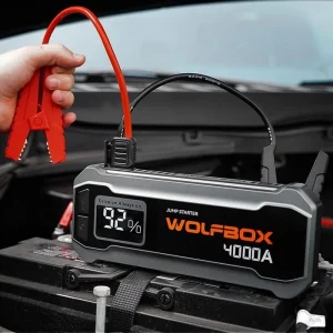 جامپ استارتر و چراغ قوه ولف باکس (Wolf Box) مدل Megavolt 24 - تصویر 3