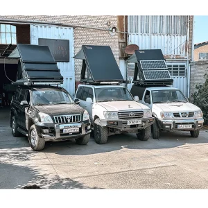 چادر سقفی خودرویی یک طرف بازشو دو نفره لونا کمپ (Lona Camp) با هاردکیس - تصویر 3