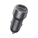 درگاه شارژر فندکی دو تایی 48 وات اورایمو (Oraimo) مدل BULLET 48 OCC-73D