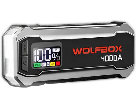 بنر جامپ استارتر و چراغ قوه ولف باکس (Wolf Box)