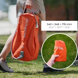 دوش قابل حمل شارژی با کیسه 20 لیتری FLEXTAIL مدل TINYSHOWERBAG - تصویر 3