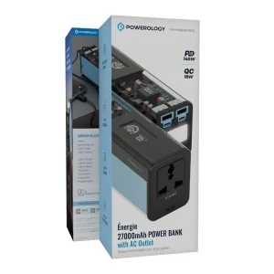 پاور استیشن 140 وات پاورولوژی (Powerology) مدل PPBCHA93BK - تصویر 7