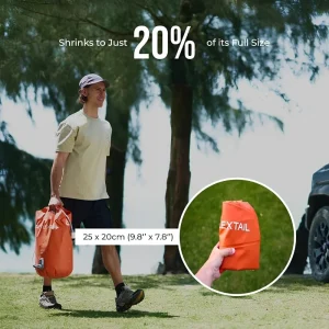 دوش قابل حمل شارژی با سطل ۲۰ لیتری FLEXTAIL مدل TINY BUCKET - تصویر 2