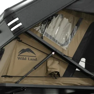 چادر سقفی خودرویی 2 نفره (Neo Frontier) دستی (Wild Land) با هاردکیس - تصویر 8