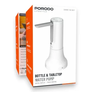 پمپ آب رومیزی شارژی پرودو (Porodo) مدل lfdtwd-wh - تصویر 2