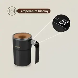 ماگ همزن مغناطیسی ۳۸۰ میلی لیتری لپرسو (LePresso) مدل LPCFFM0018 - تصویر 5