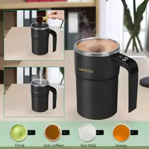 ماگ همزن مغناطیسی ۳۸۰ میلی لیتری لپرسو (LePresso) مدل LPCFFM0018 - تصویر 6