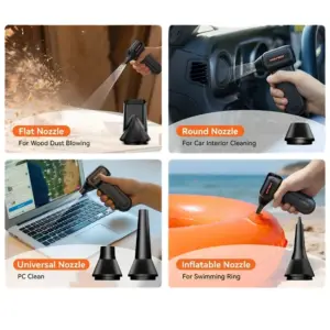 مینی جت فن شارژی ولف باکس (Wolfbox) مدل MF60 - تصویر 8