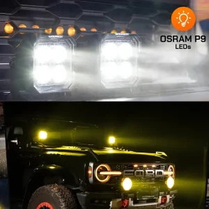 پروژکتور ۴۲ وات ۱۳ اینچ چهار حالته ولف باکس (Wolfbox) مدل Nomad3 با چیپ ست و ال ای دی اسرام (Osram) آلمان - تصویر 9