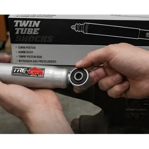 کیت زیربندی مدل Twin Tube چهار عددی تویوتا پرادو سری 100 – TRE 4×4 - تصویر 3